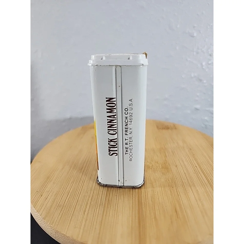 Vintage‎ FRENCH's STICK CINNAMON SPICE Metal Tin Decor Empty